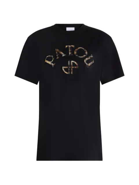 Patou logo-patch T-shirt