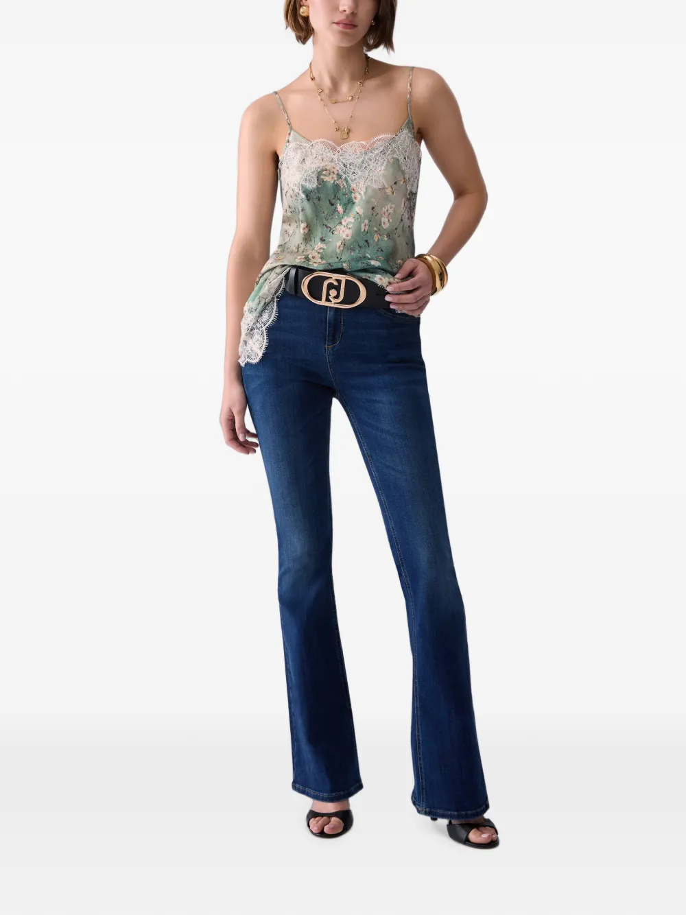 LIU JO Bootcut jeans Blauw