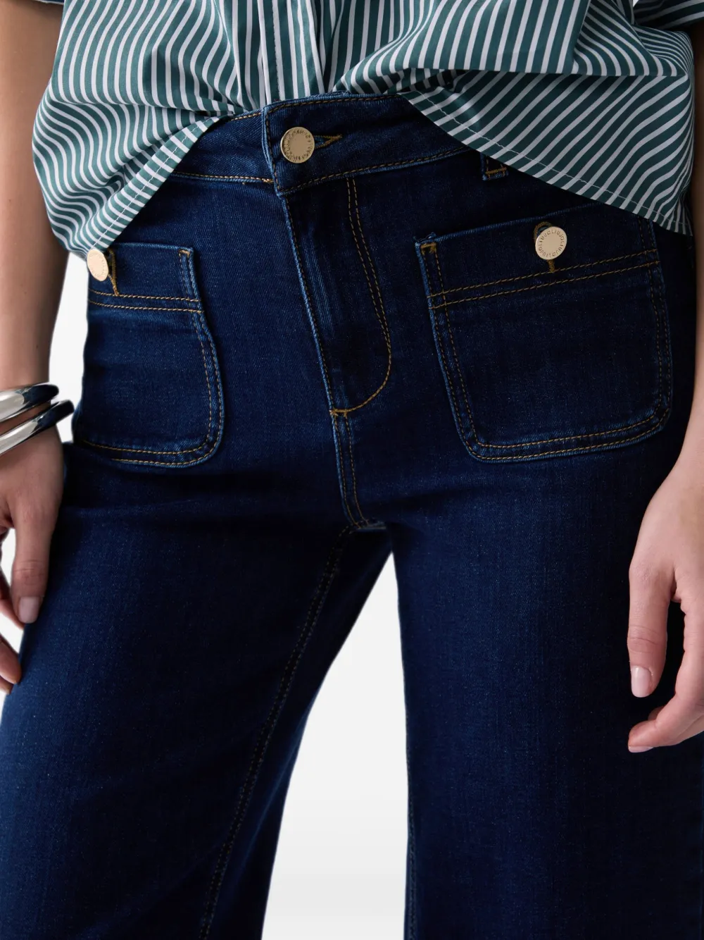 LIU JO Kick flare jeans Blauw