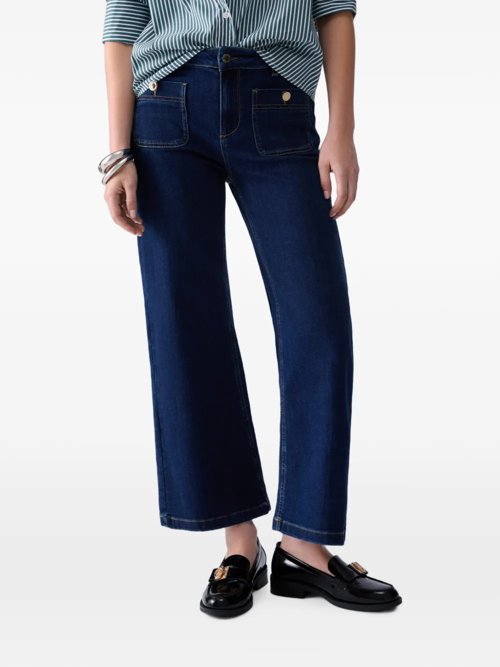 LIU JO Kick flare jeans Blauw