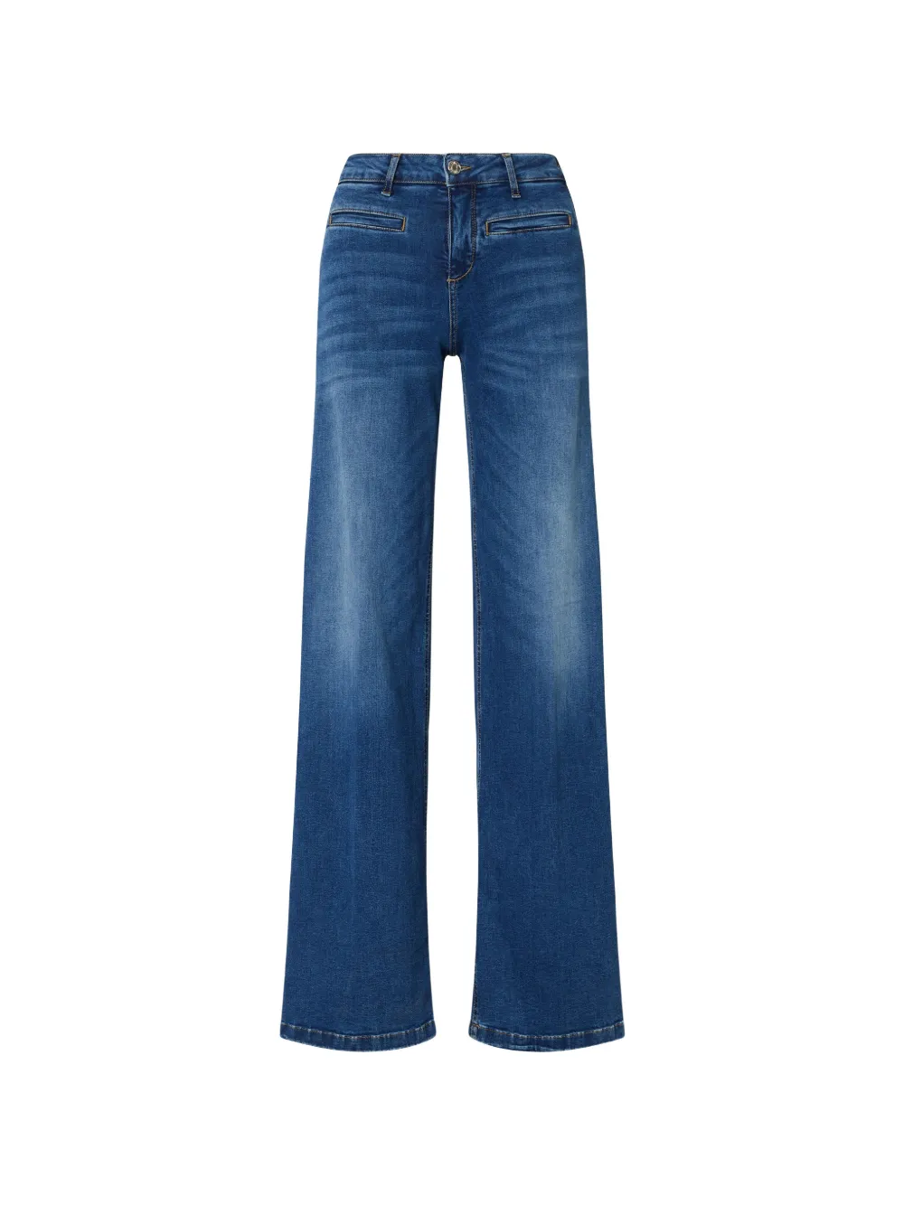 LIU JO stonewash flare jeans - Blu