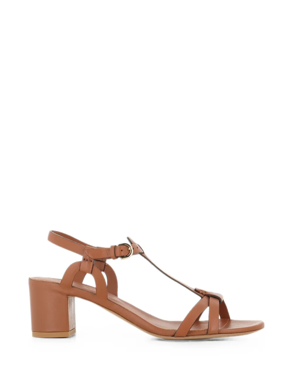Del Carlo Betty T-bar block-heel sandals Bruin