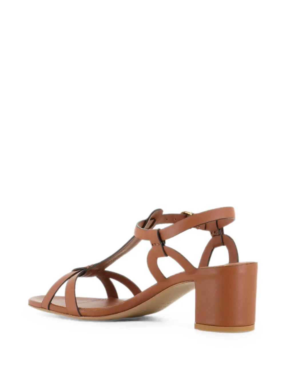 Del Carlo Betty T-bar block-heel sandals Bruin