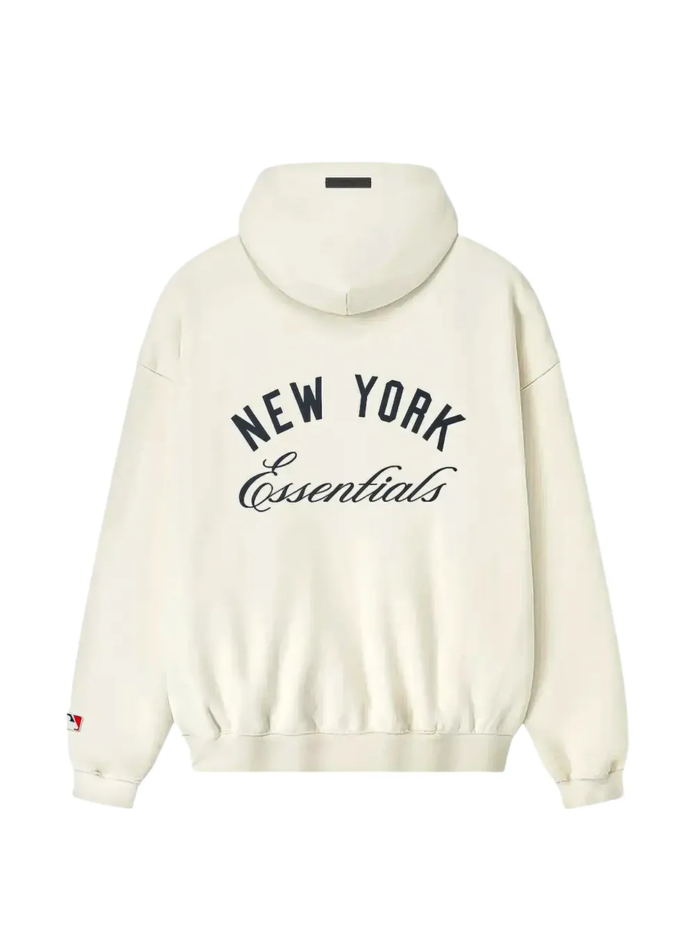 FEAR OF GOD ESSENTIALS x New York Yankees hoodie met logoprint Beige