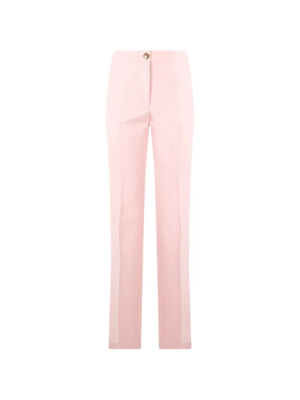 Moschino Slim-fit Tailored Trousers in Pink