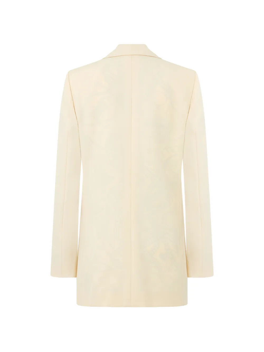 Moschino Blazer met enkele rij knopen Beige