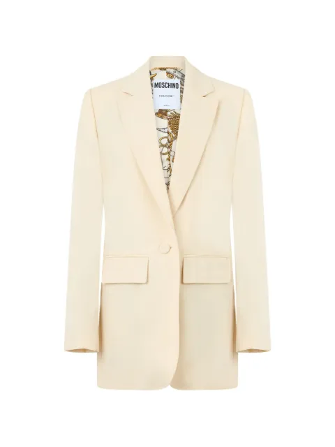 Moschino Blazer com abotoamento simples