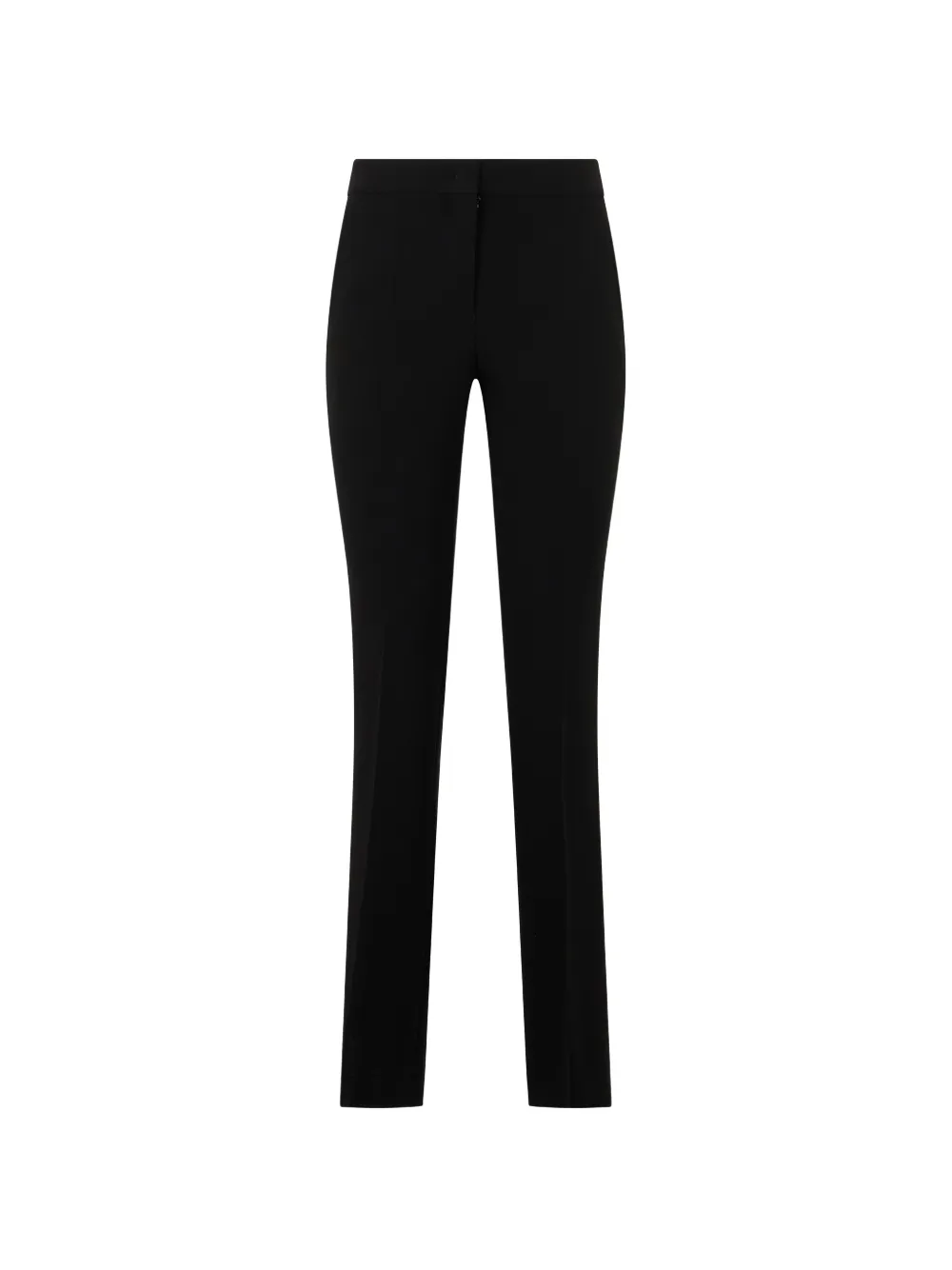 Moschino slim-fit high-waisted trousers - Schwarz
