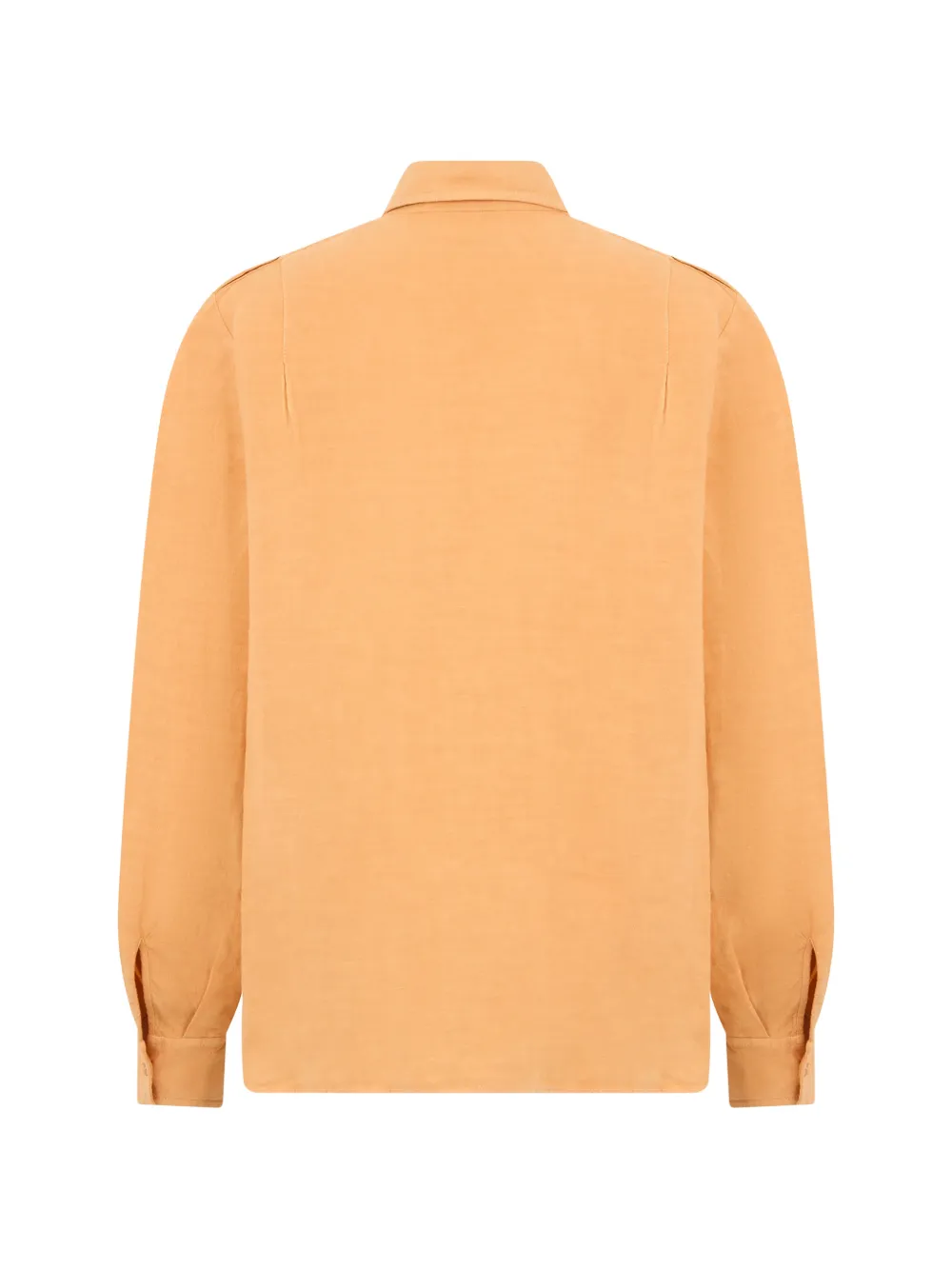 Alberta Ferretti Blouse met kanten detail en zak Oranje