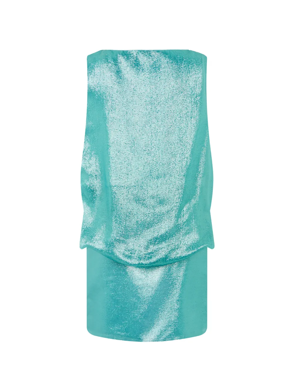 Alberta Ferretti Mini-jurk met ruches Blauw
