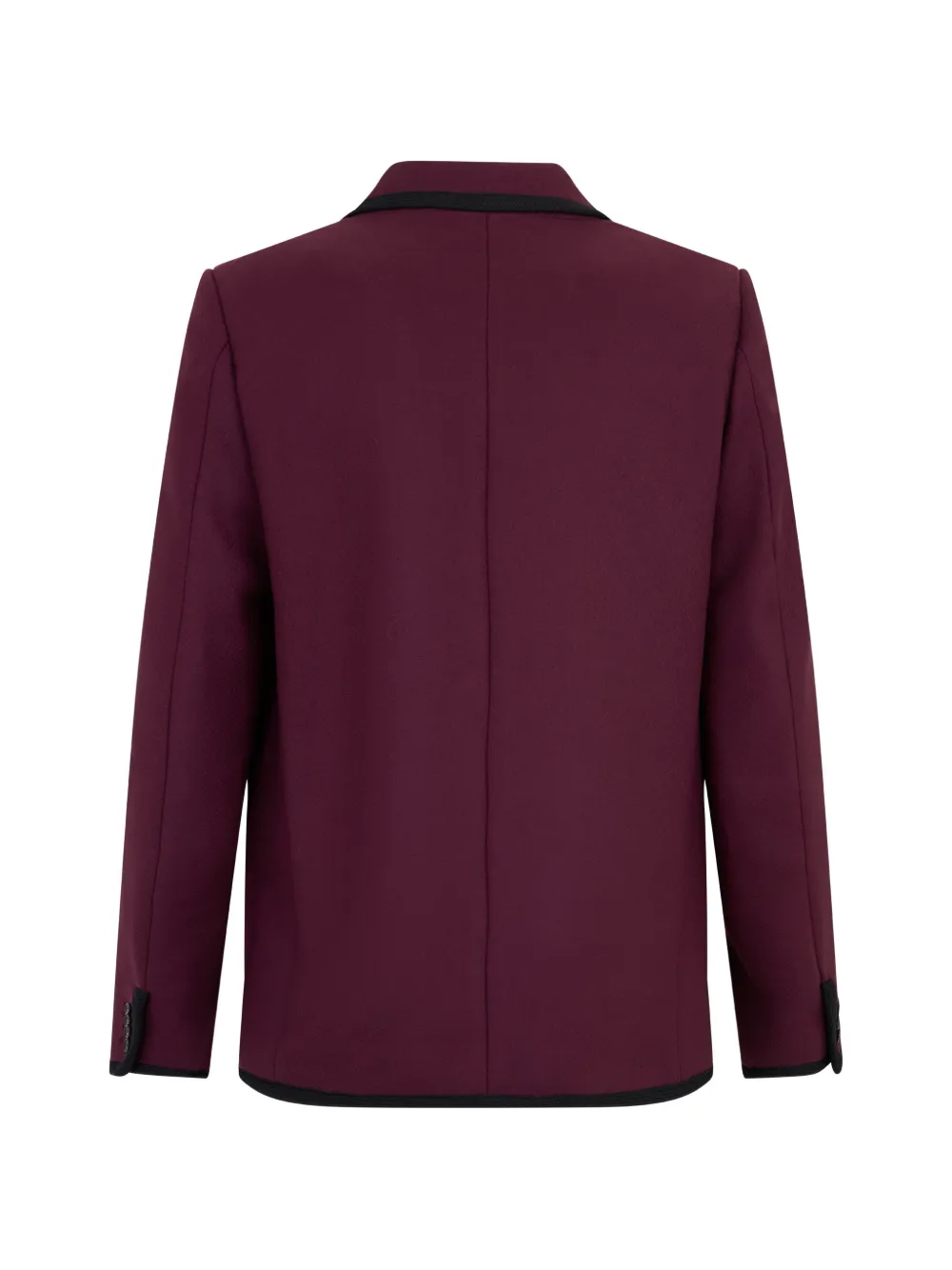 Moschino Blazer met gekerfde kraag en contrasterende afwerking Rood