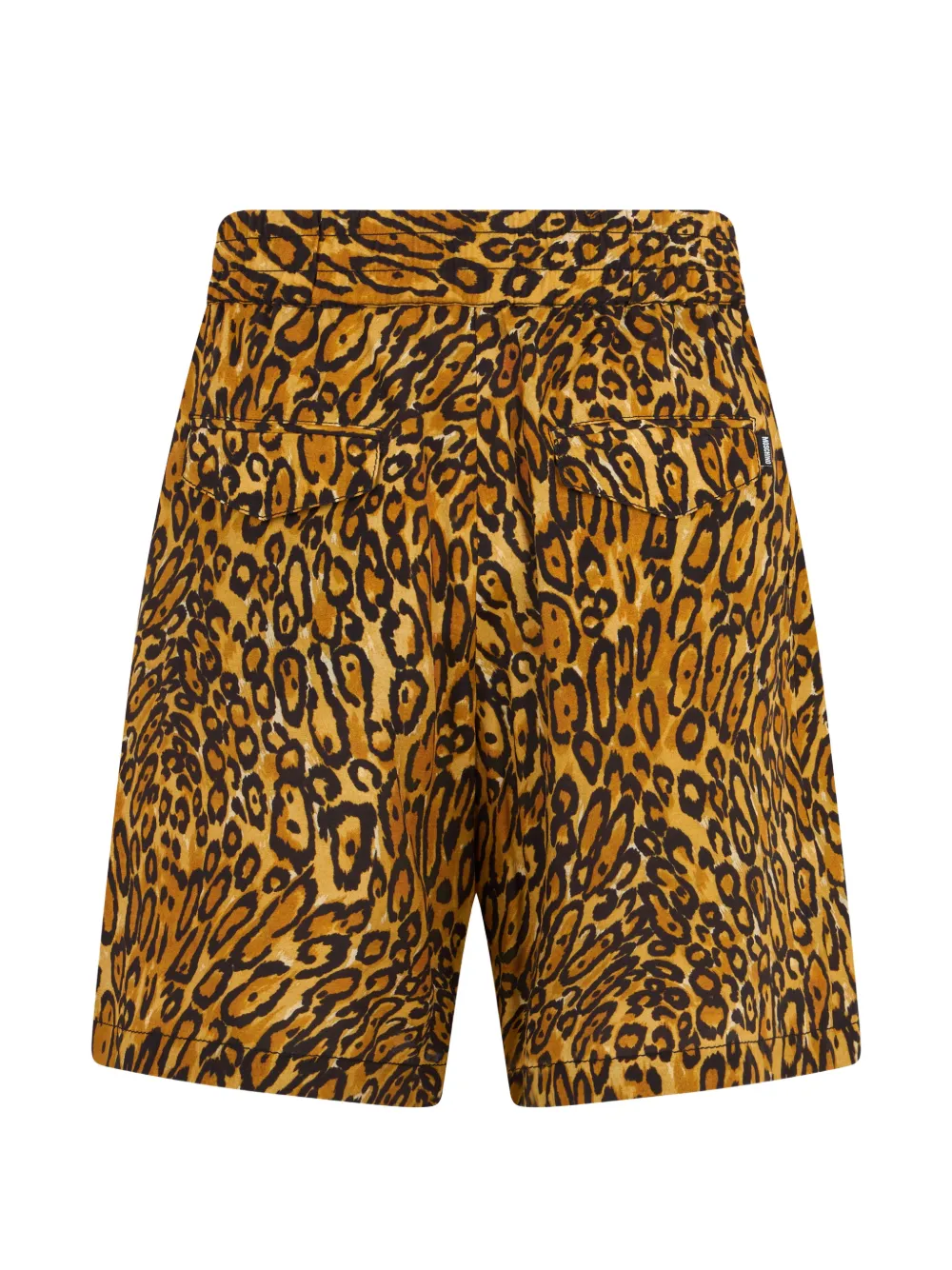 Moschino Shorts met luipaardprint Bruin