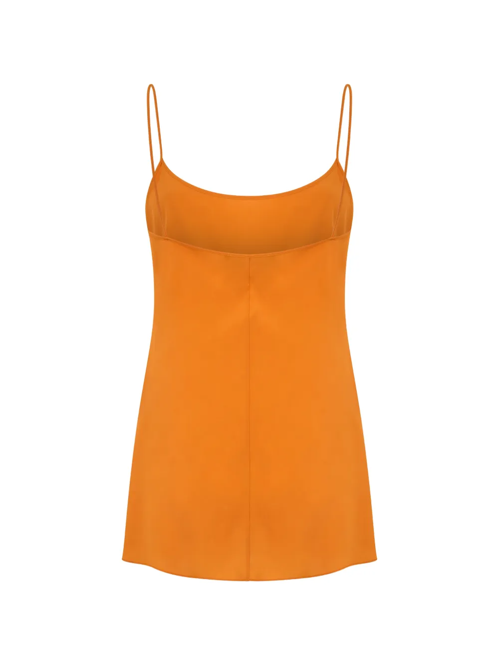 Alberta Ferretti Hemd met spaghettibandjes Oranje