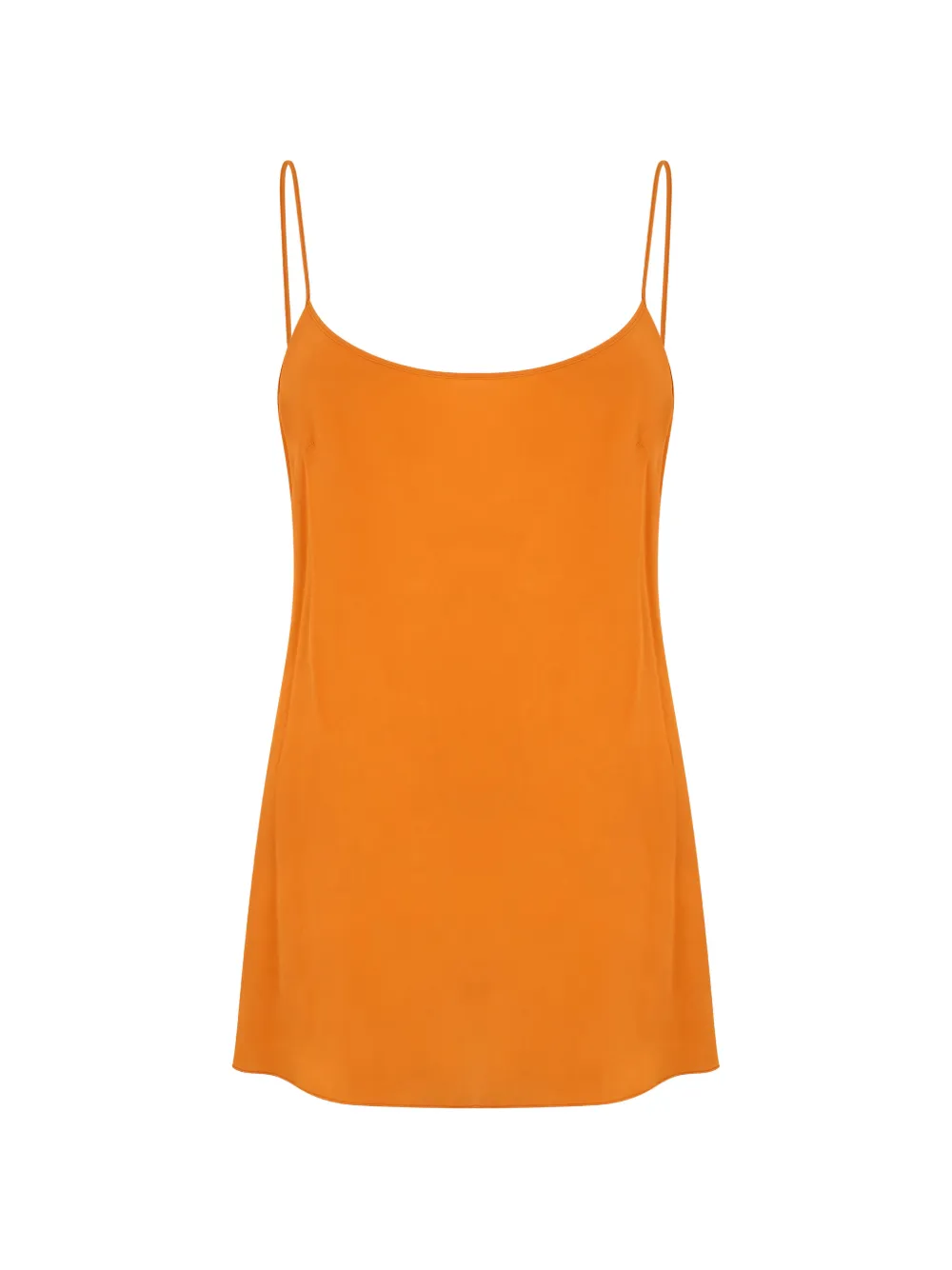 Alberta Ferretti spaghetti-strap camisole top - Arancione