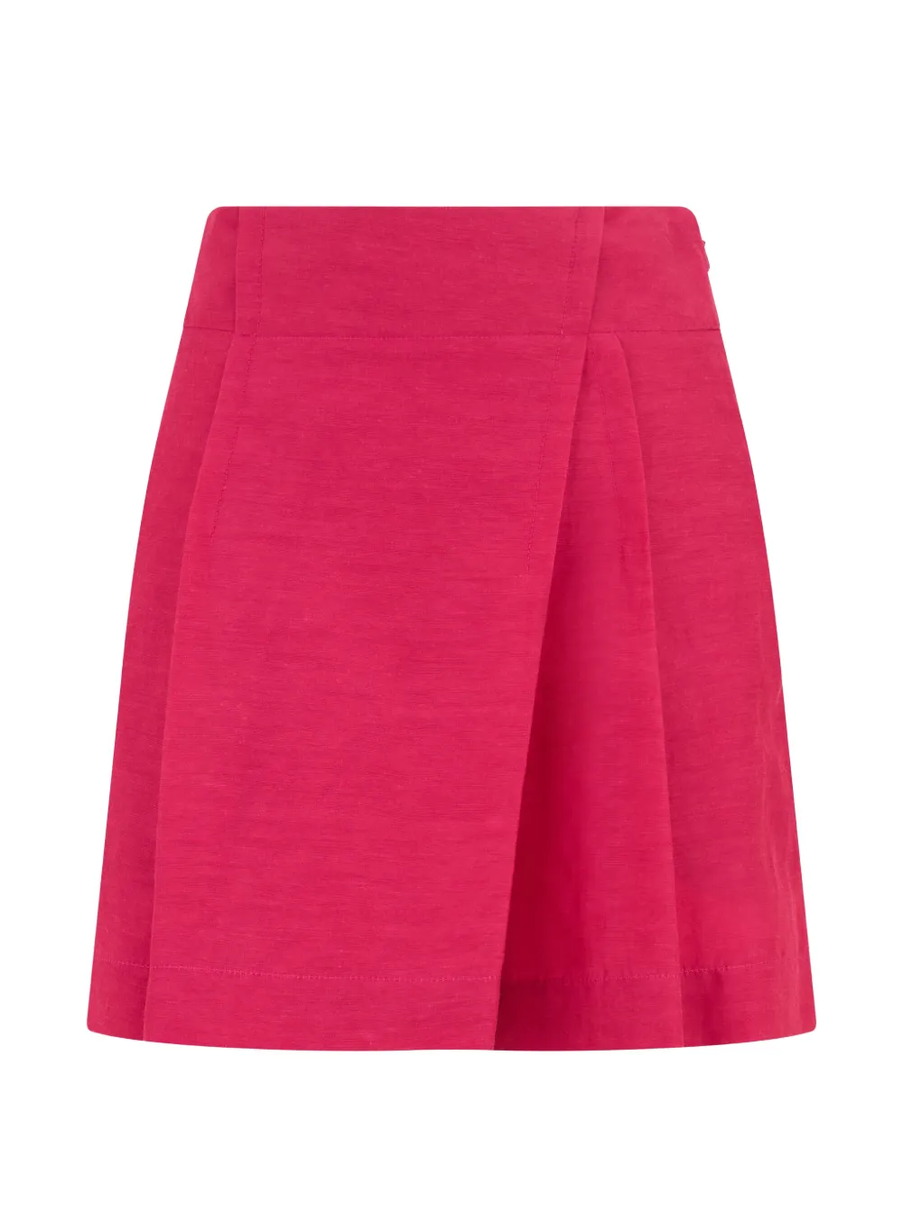 Alberta Ferretti wrap-design pleated skorts - Rosa