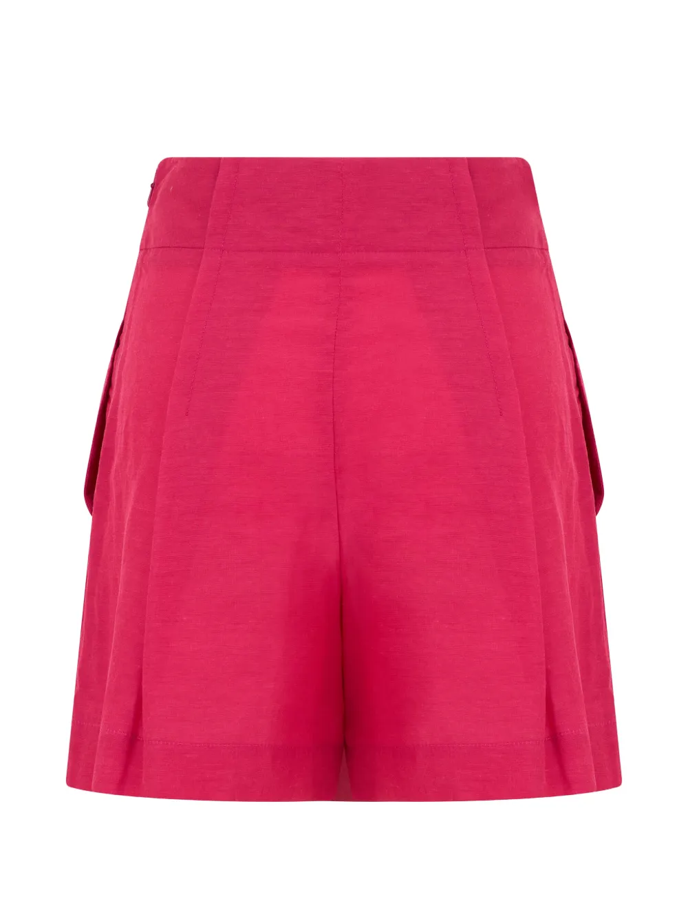 Alberta Ferretti Geplooide skorts met wikkeldesign Roze