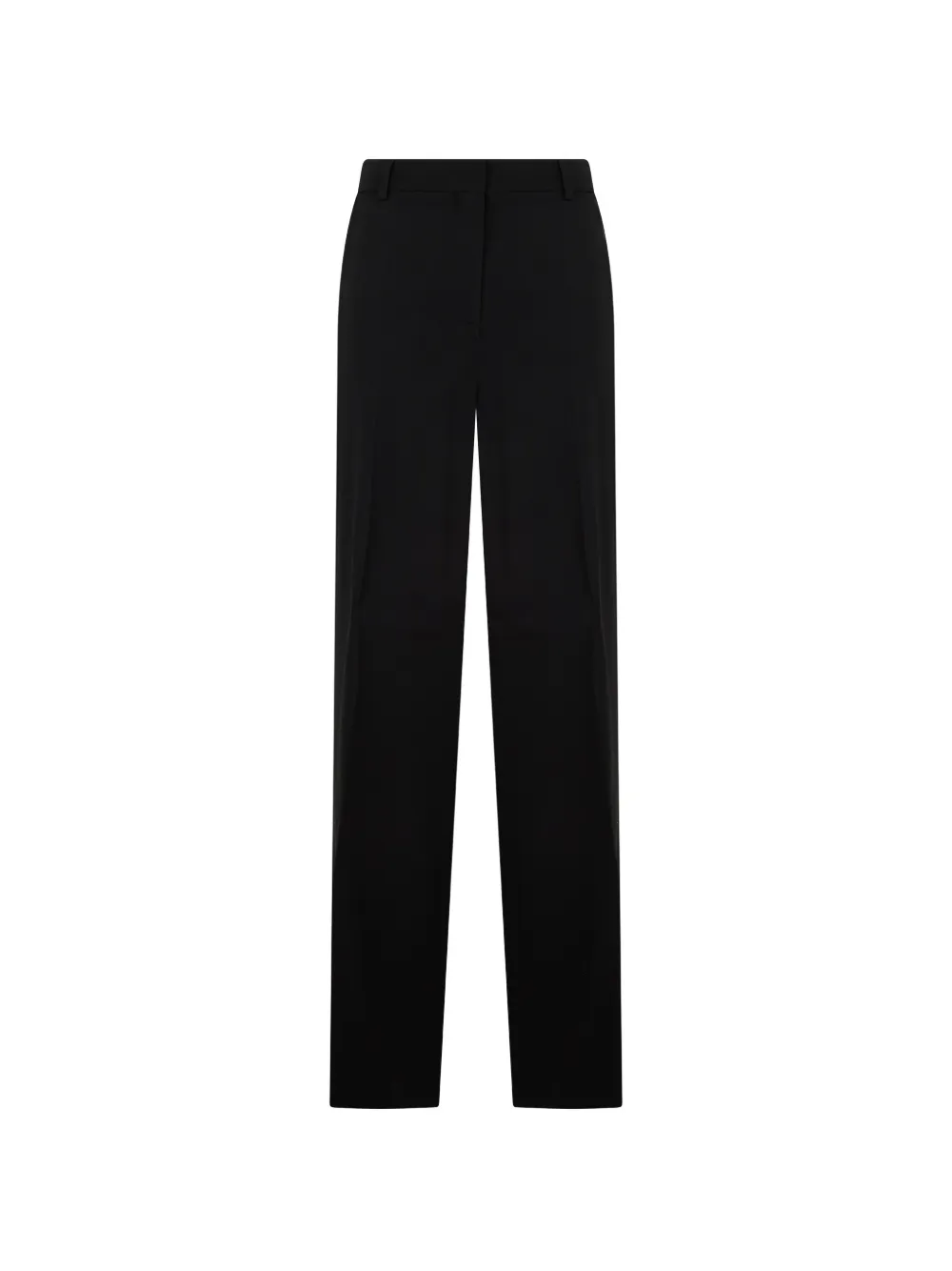 Alberta Ferretti high-waisted straight-leg trousers - Nero