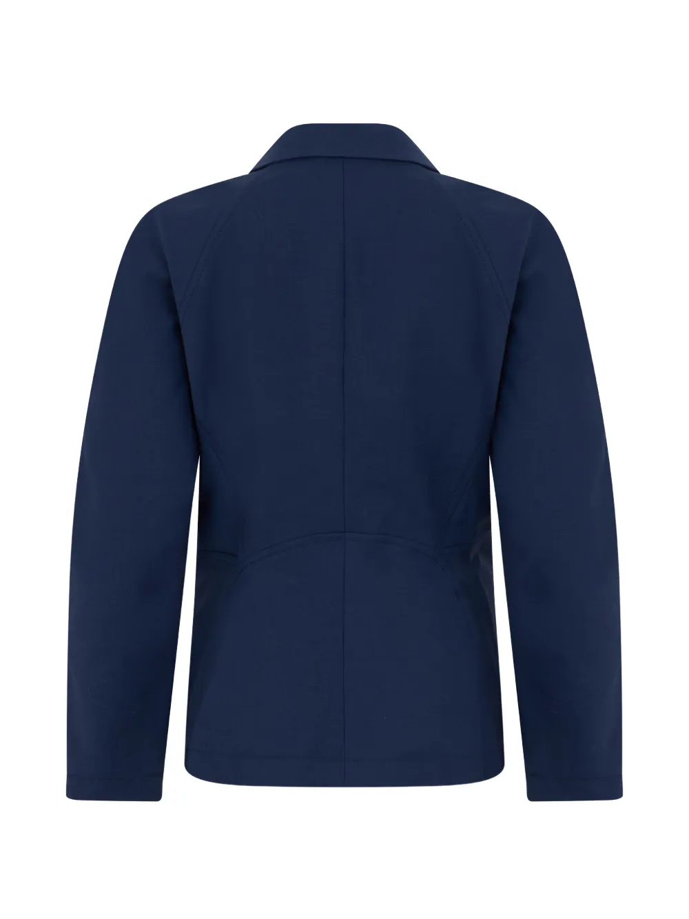 Alberta Ferretti Jack met gekerfde kraag Blauw