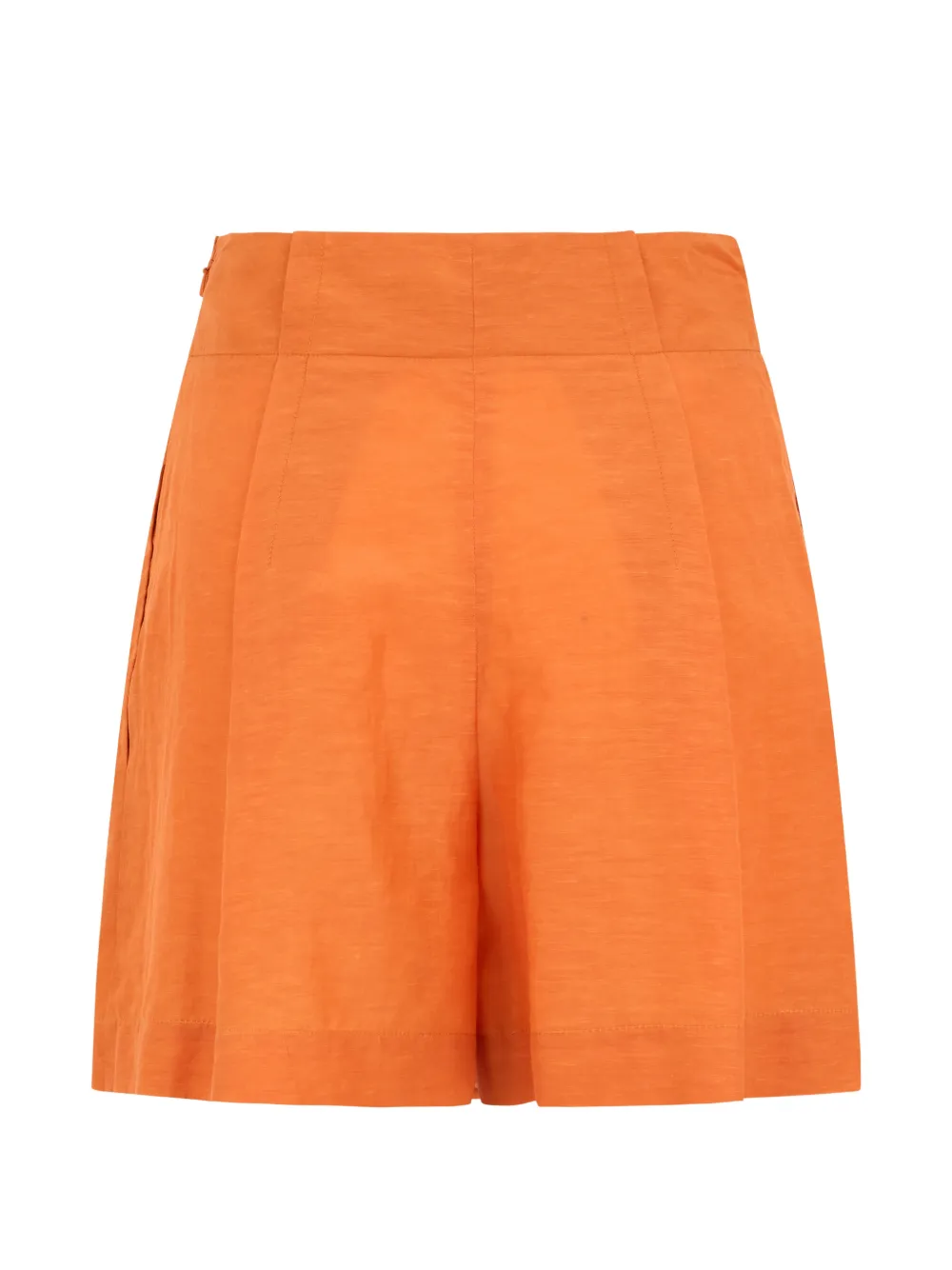 Alberta Ferretti Geplooide wikkelrok Oranje