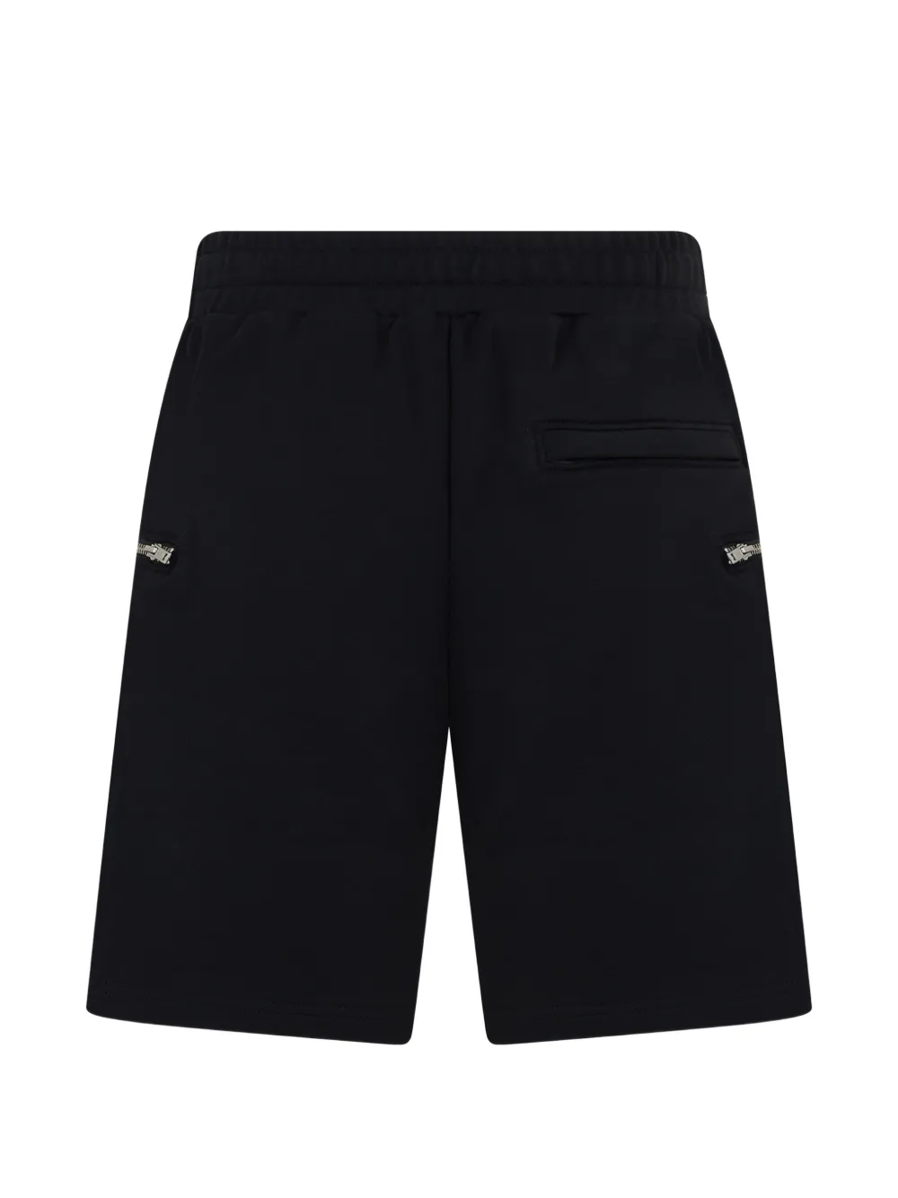 Moschino Shorts met ritszak en logo-print Zwart