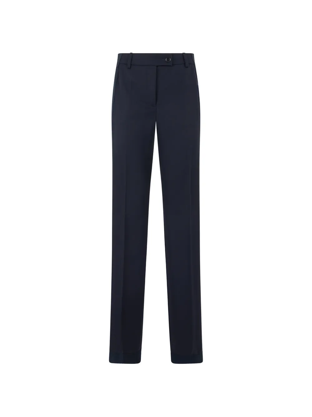 Moschino virgin wool straight-leg trousers - Blu