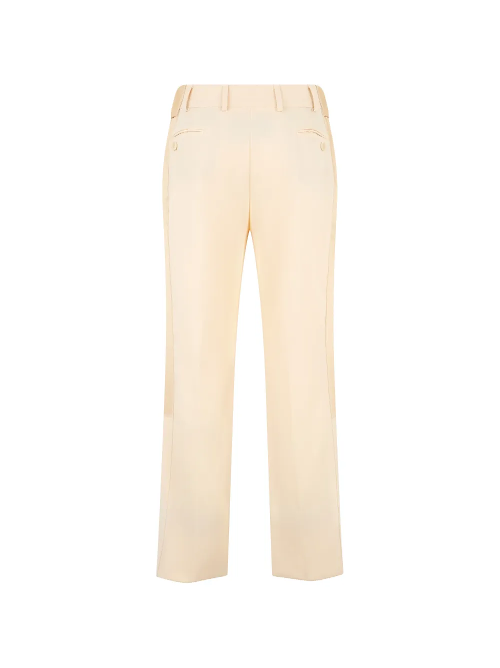 Moschino Straight wollen broek Beige