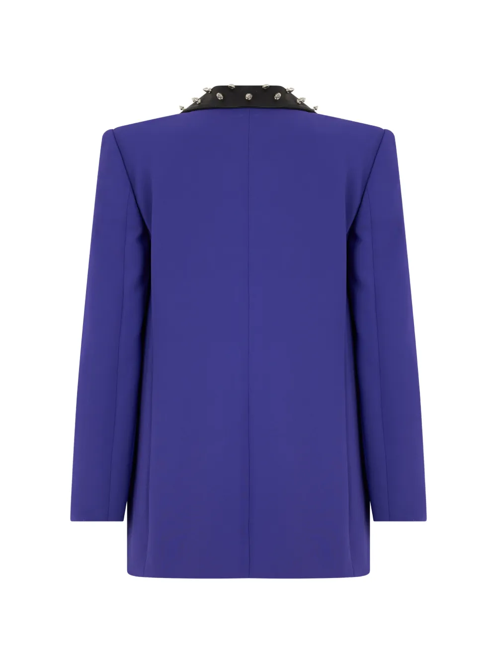 Moschino Blazer met enkele rij knopen Paars