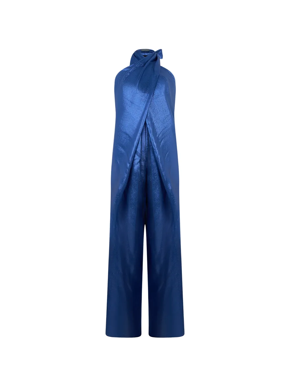 Alberta Ferretti sleeveless jumpsuit - Blu