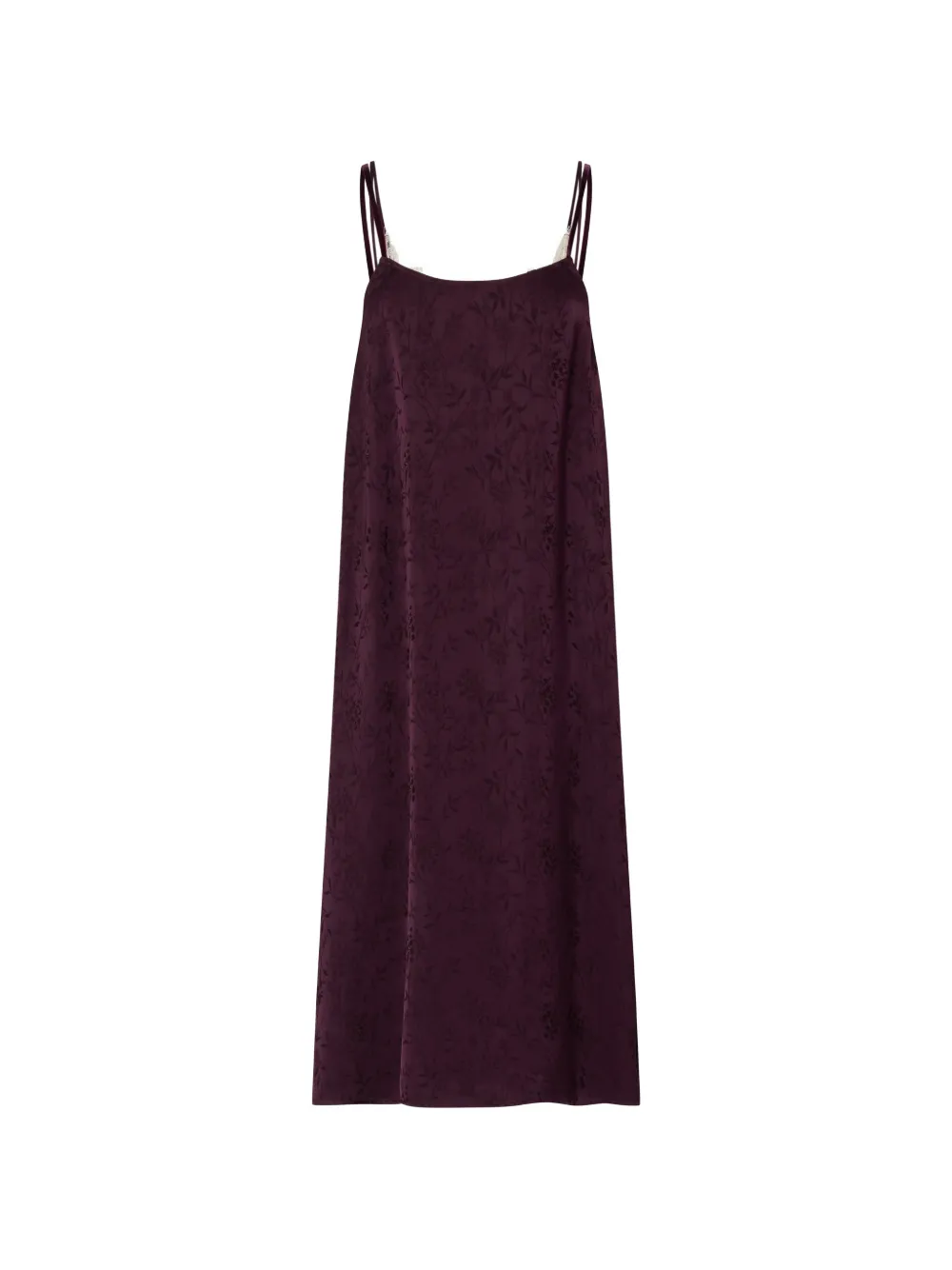 LIU JO jacquard satin lingerie dress - Viola