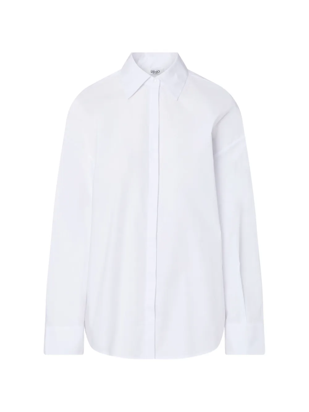 LIU JO shirt with back slit - Bianco