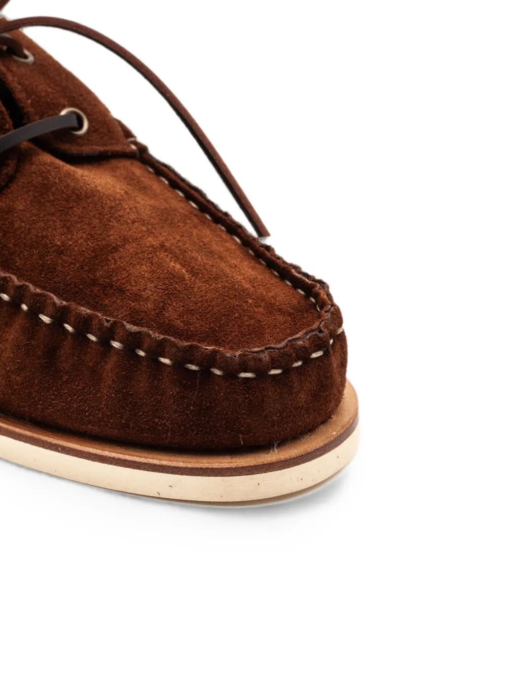 Berwick Shoes Suède bootschoenen Bruin