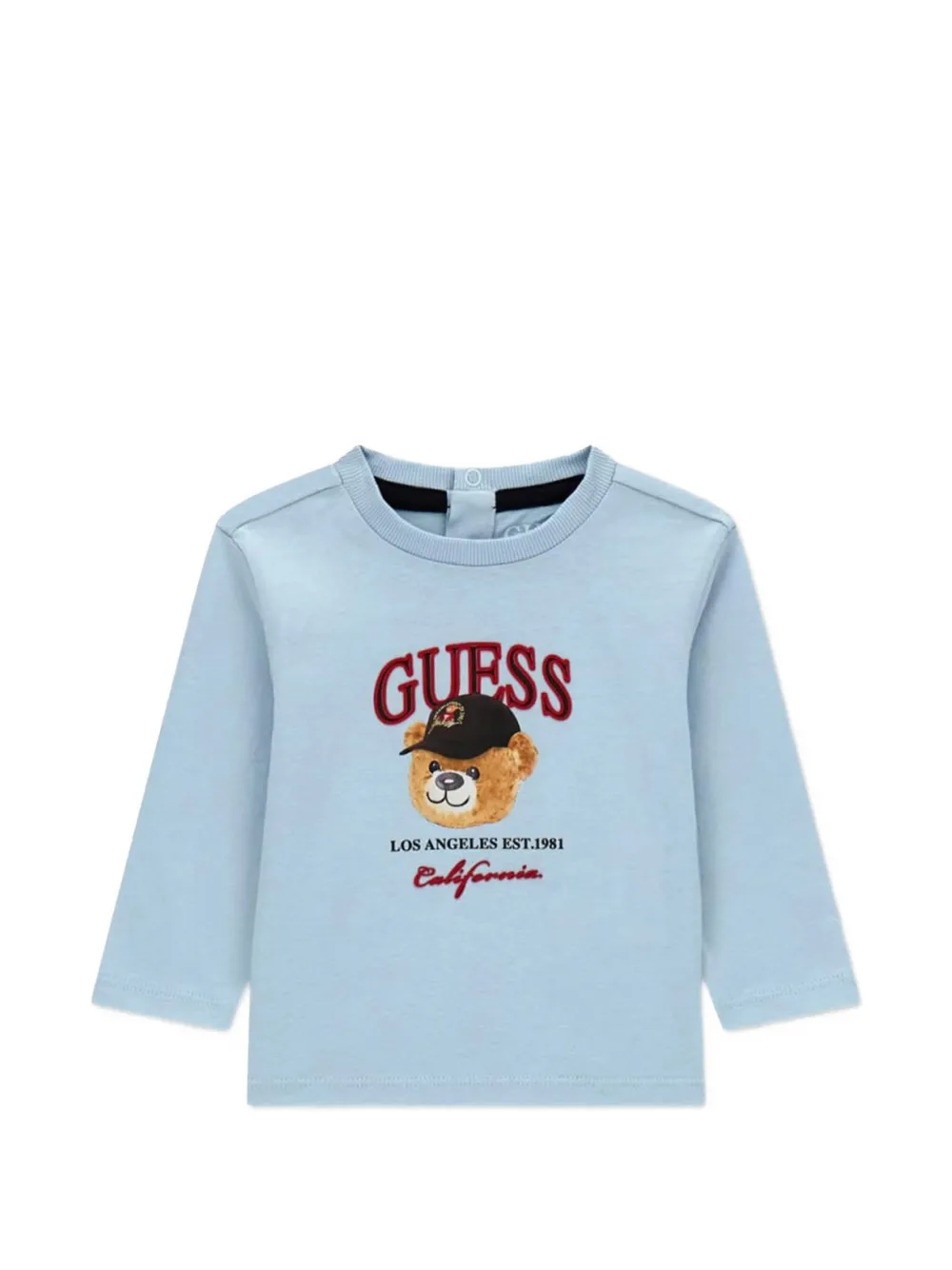guess kids Broek met print Blauw