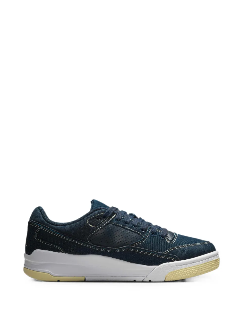 Jordan Flight Court contrast-stitch sneakers - Blau
