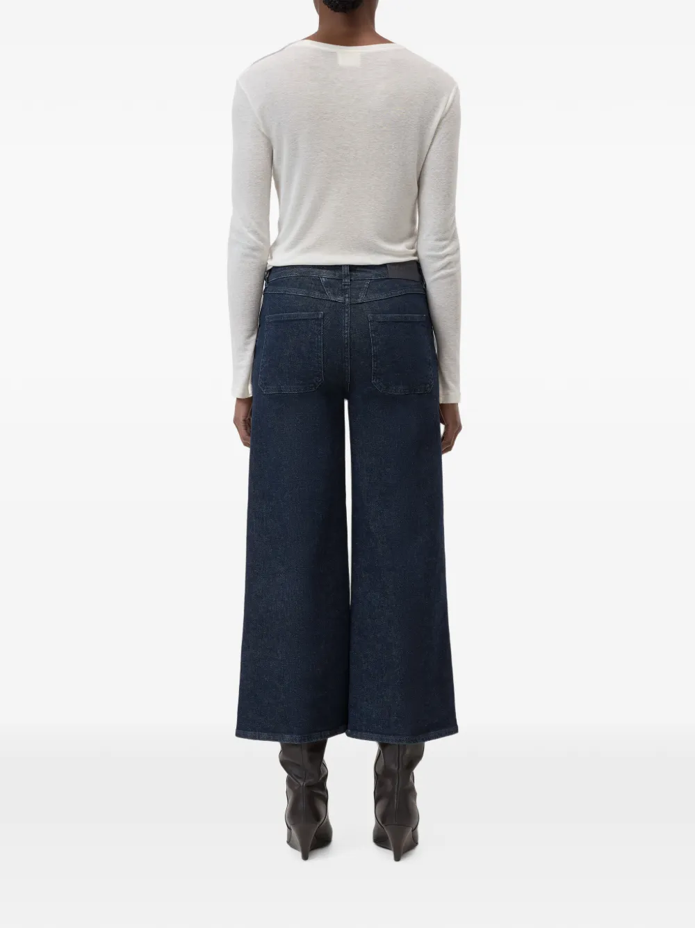 Closed Wera jeans met wijde pijpen Blauw