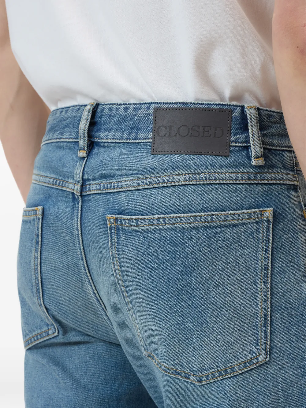 Closed Unity slim-fit jeans Blauw