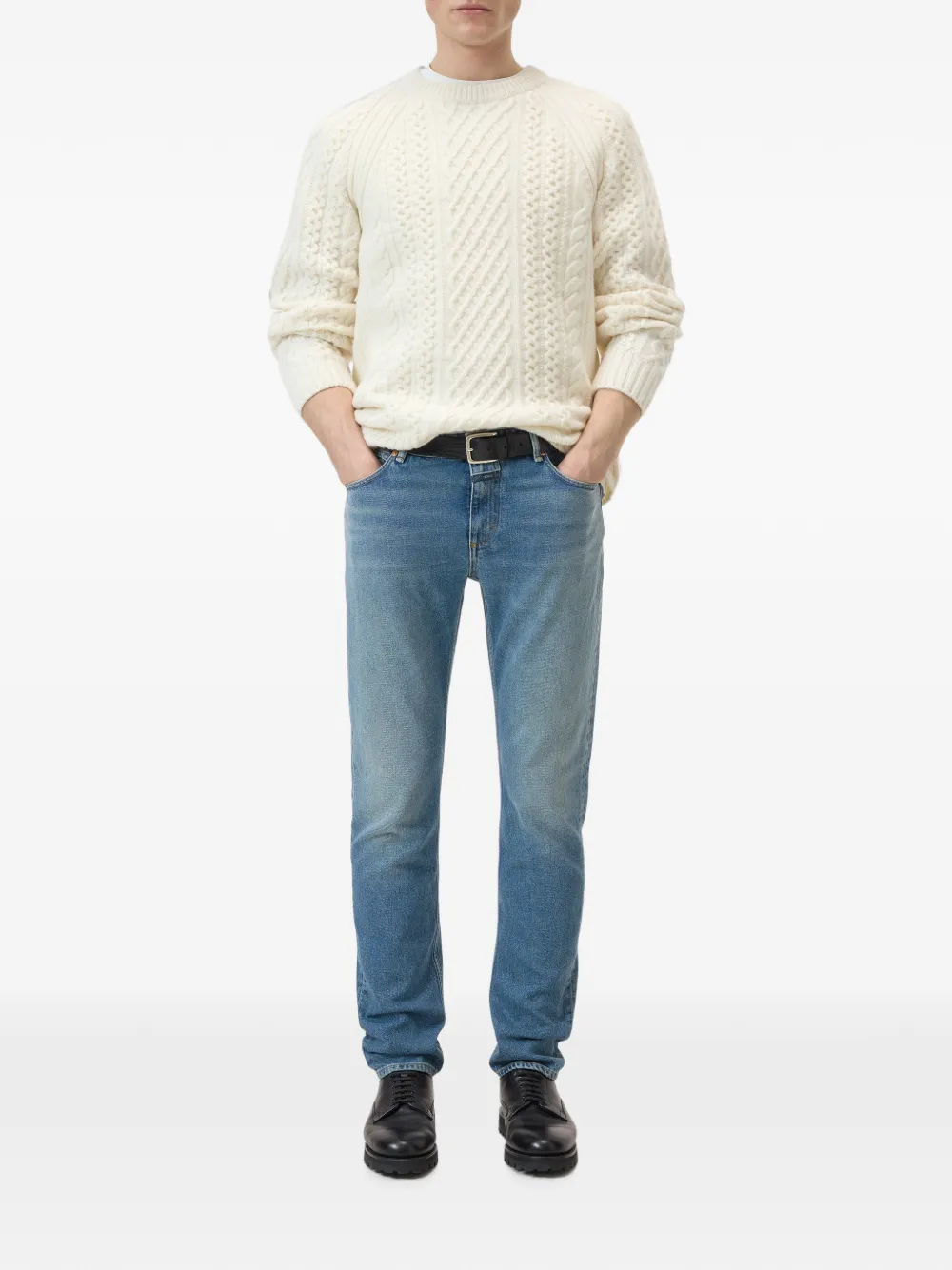 Closed Unity slim-fit jeans Blauw