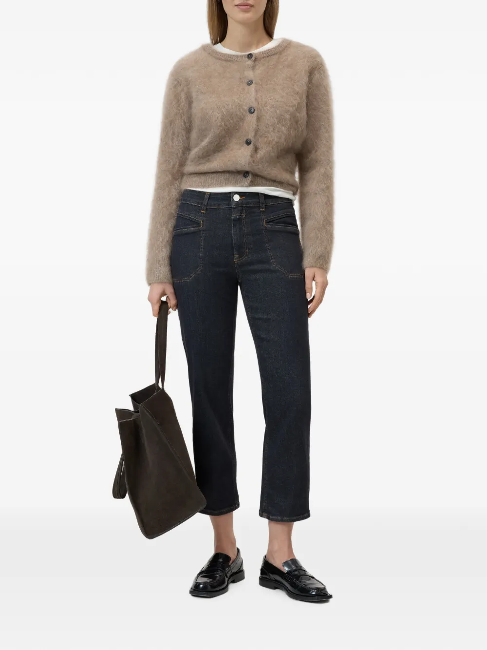 Closed Mira-X straight jeans Blauw