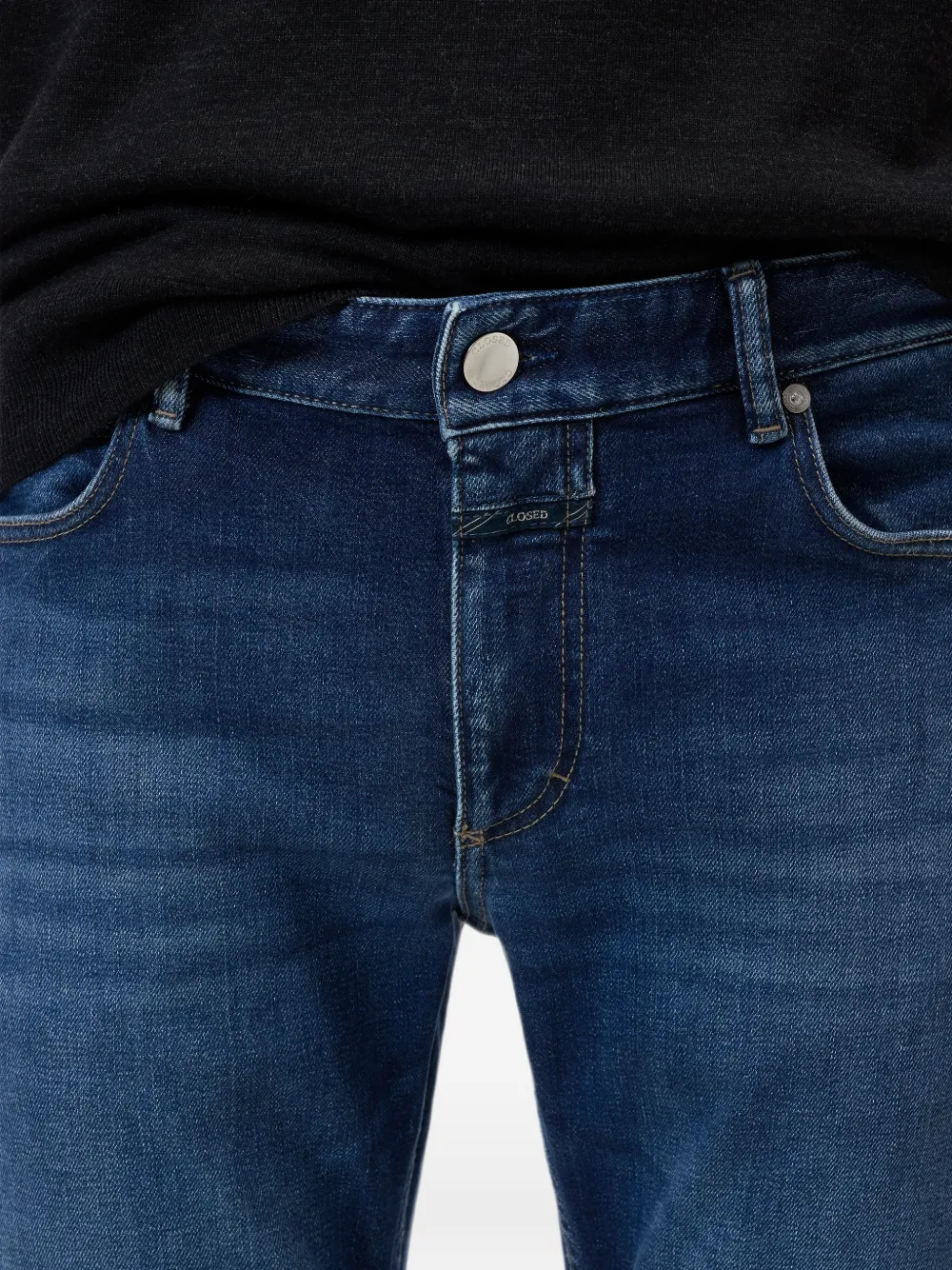 Closed Slim-fit jeans Blauw