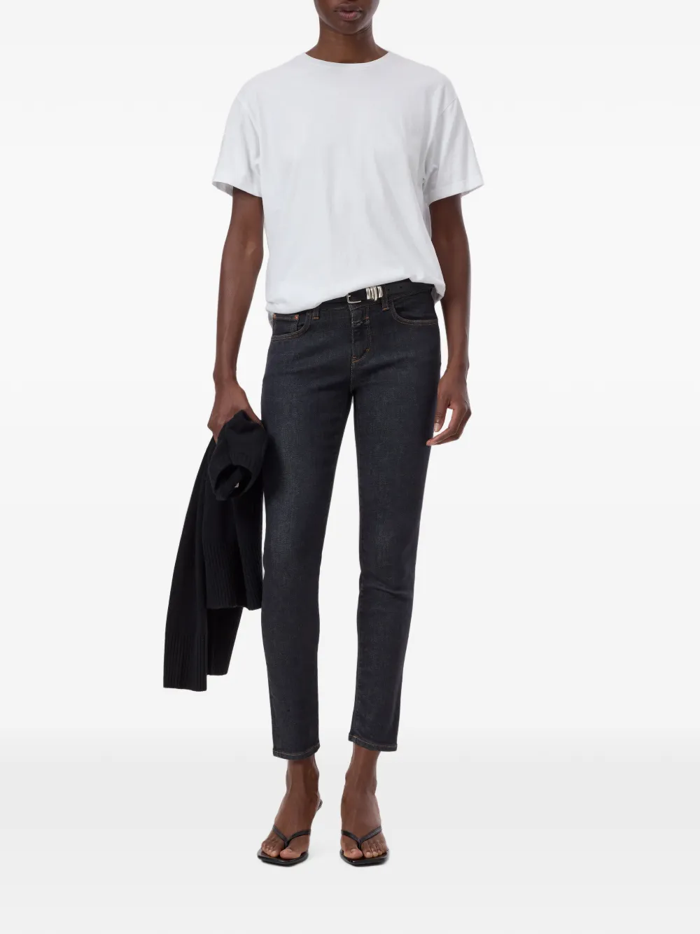 Closed Baker crochet-tape jeans Blauw