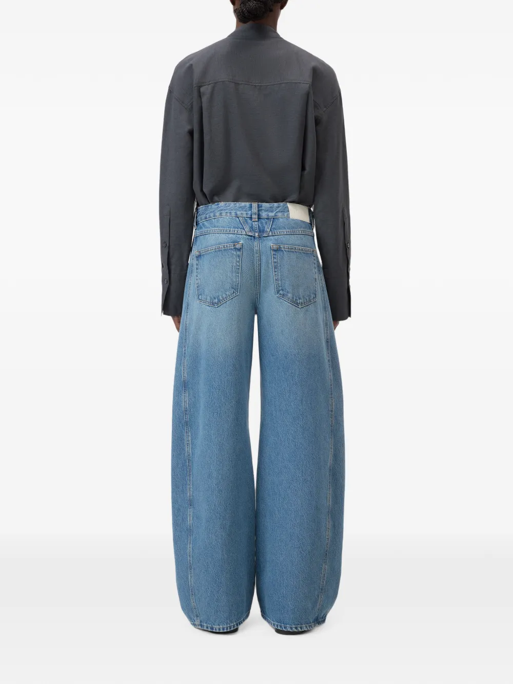 Closed Tori-X jeans met wijde pijpen Blauw