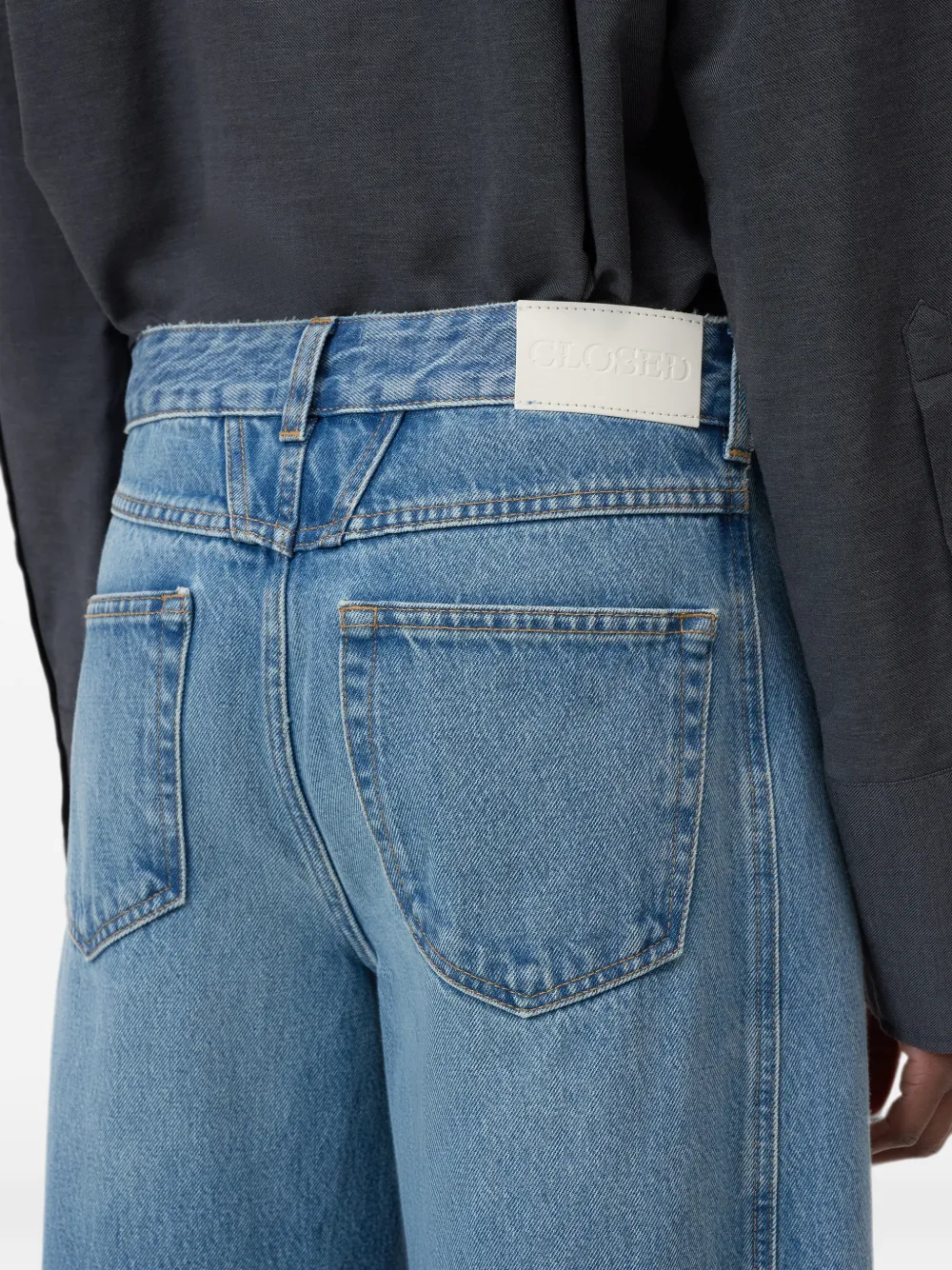 Closed Tori-X jeans met wijde pijpen Blauw