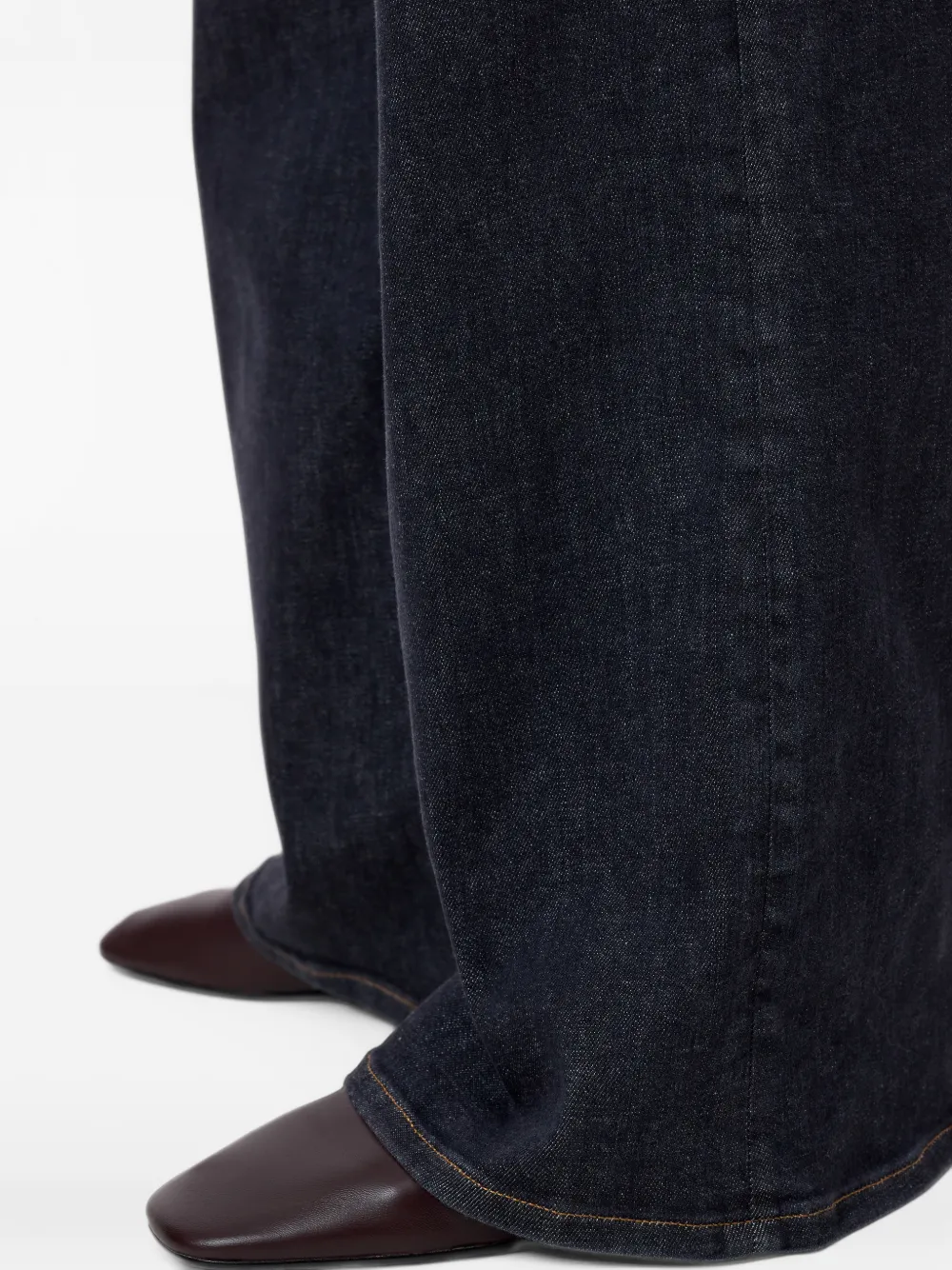 Closed Janna wide-leg flared jeans Blauw