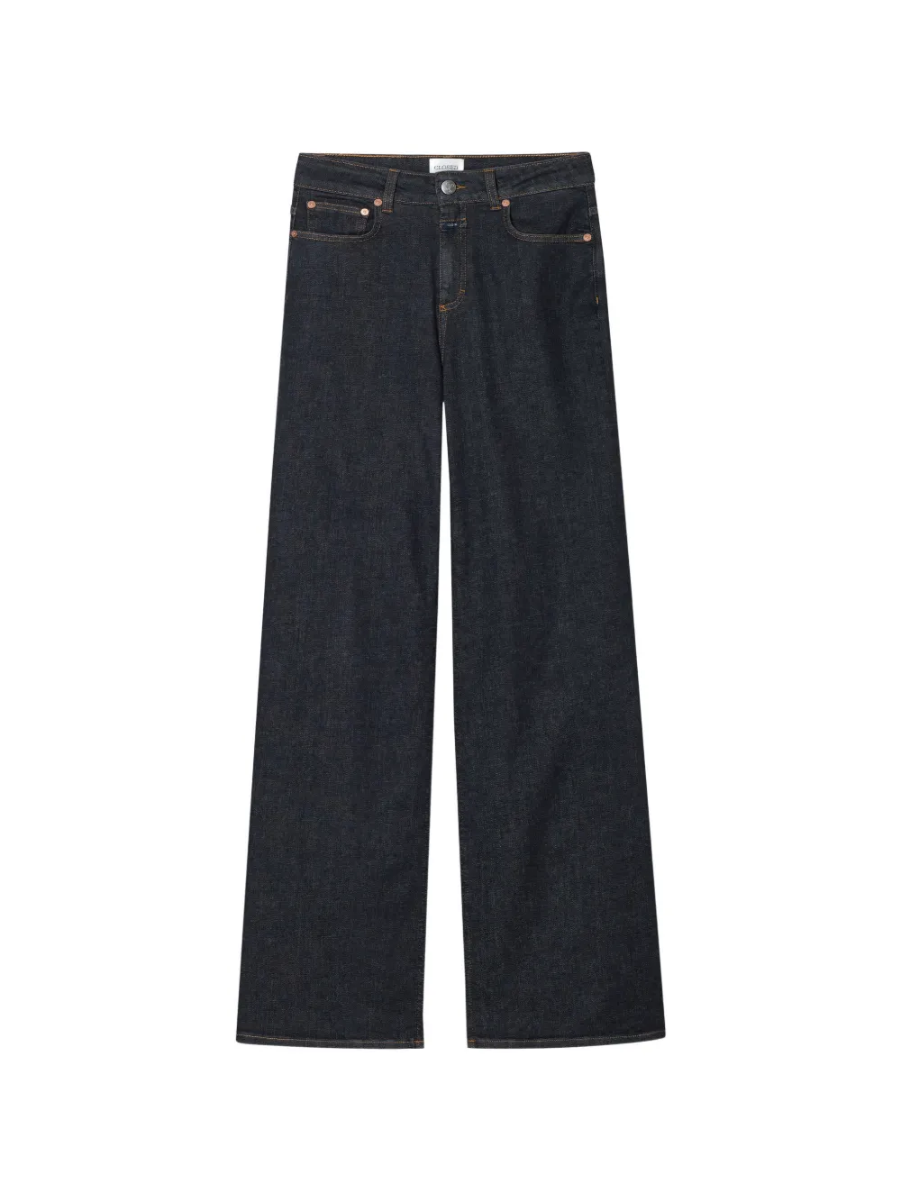 Closed Janna wide-leg flared jeans Blauw