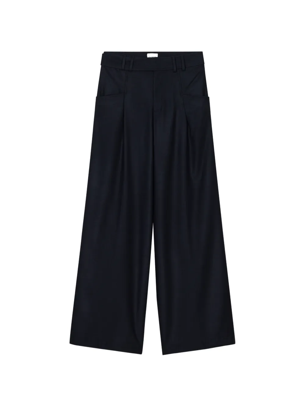 Closed Wes belted wide-leg trousers