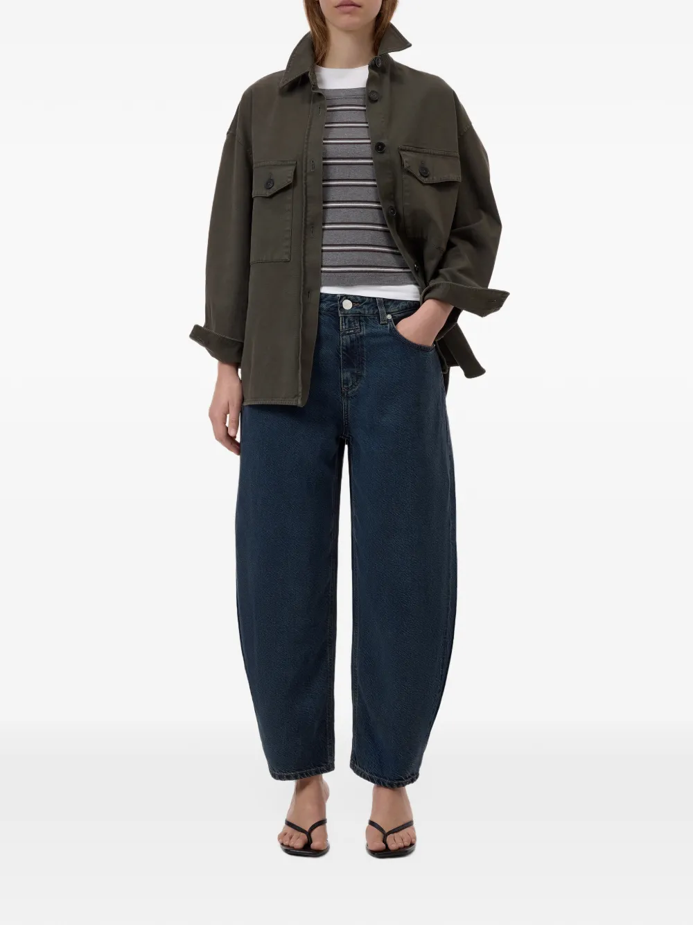 Closed Jazzie barrel jeans Blauw