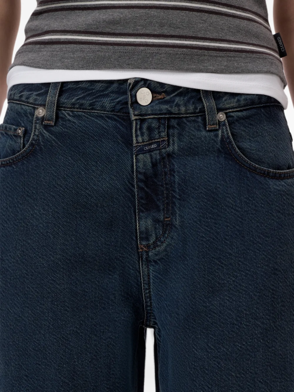 Closed Jazzie barrel jeans Blauw