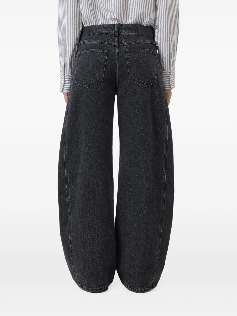Closed Tori-X jeans met wijde pijpen Zwart