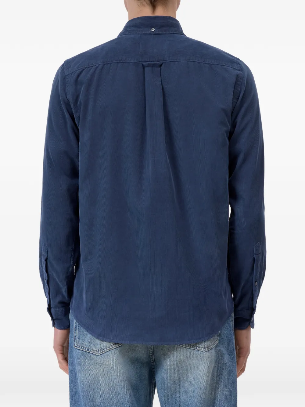 Closed Button-down overhemd Blauw