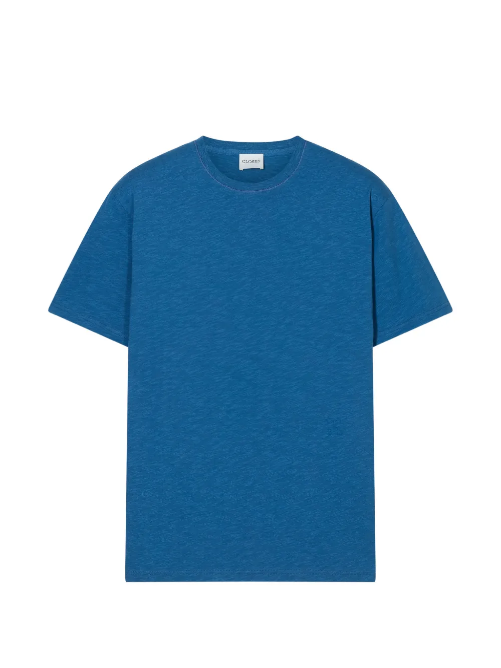 Closed crew-neck T-shirt - Blu