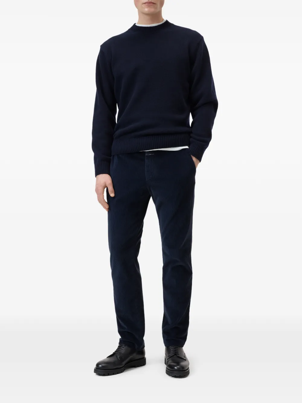 Closed Clifton ribfluwelen broek Blauw
